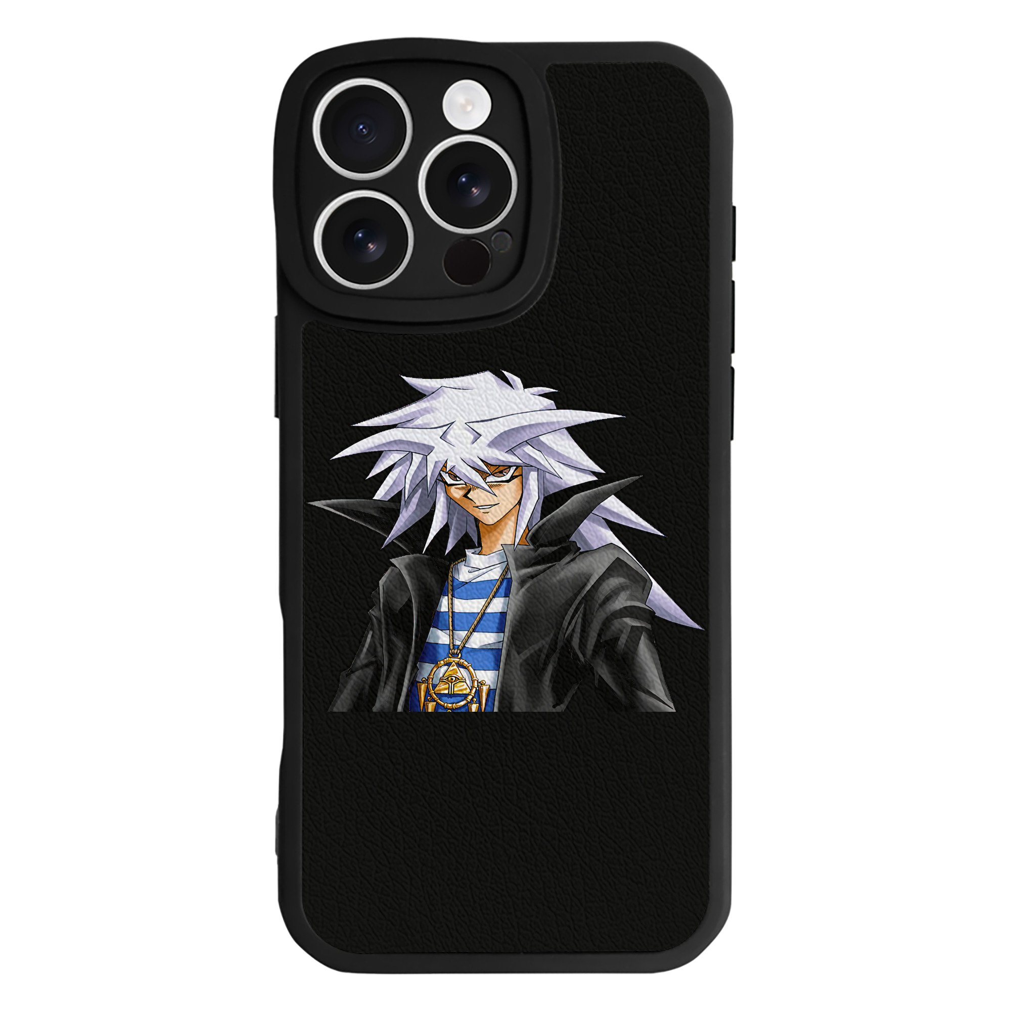 遊☆戯☆王 Yu-Gi-Oh! 【iPhone 16シリーズ対応】シリコンスマホケース（レザー調） 材質：シリコン